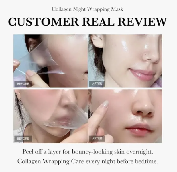 Collagen Glow Peel-Off Face Mask – Firm, Hydrate & Reveal Radiant Skin