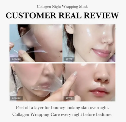 Collagen Glow Peel-Off Face Mask – Firm, Hydrate & Reveal Radiant Skin