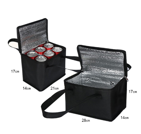 🖤 ThermoCarry™ – Portable Insulated Thermal Bag for Food & Drinks