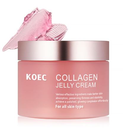 ✨ Crema Facial de Colágeno KOEC – Hidratación y Efecto Piel Radiante