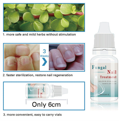 Nail Serum for Foot Care and Fungus Removal Gel