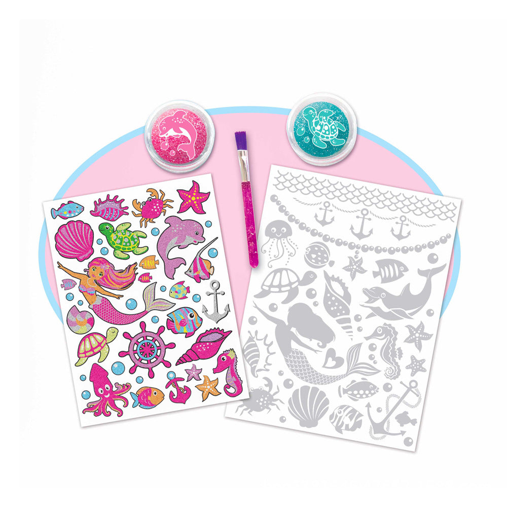 Children's Safe Washable Nail Polish Sticker Set