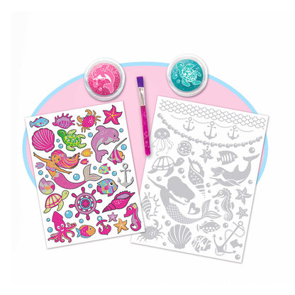 Children's Safe Washable Nail Polish Sticker Set