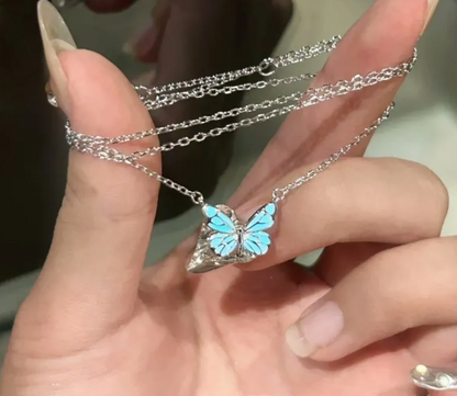 Glow-in-the-Dark Butterfly Jewelry Set