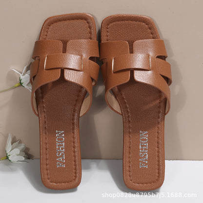 Women's Plus Size Soft Bottom Non-Slip Flat Sandals